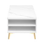 Lift Top Coffee Table Multi Functional Table with Drawers