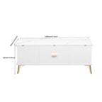 Lift Top Coffee Table Multi Functional Table with Drawers