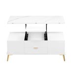 Lift Top Coffee Table Multi Functional Table with Drawers