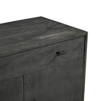 Sparrow Solid Wood 4 Door Sideboard - Gray - N/A