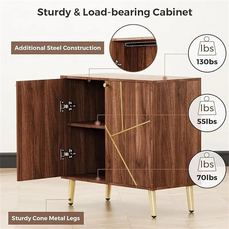 Free Standing Buffet Cabinet
