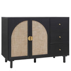 2 Door 3 Drawer Cabinet, Suitable for Bedroom, Living Room, Study