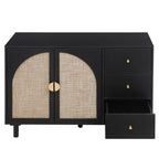 2 Door 3 Drawer Cabinet, Suitable for Bedroom, Living Room, Study
