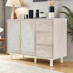 2 Door 3 Drawer Cabinet, Suitable for Bedroom, Living Room, Study