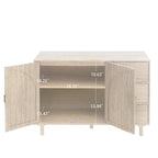 2 Door 3 Drawer Cabinet, Suitable for Bedroom, Living Room, Study
