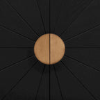 Unique Features of Ash Veneer Cabinet with Radiating Line Pattern Cabinet Doors,Suitable for Living Rooms,Corridors