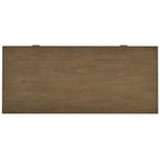 Gannon Wire Brushed Wood Oak Finish 1-Drawer Writing Desk by iNSPIRE Q Artisan