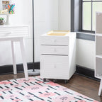 Whitney Wood 3 Drawer File Cabinet