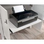 Cottage Road Storage Credenza Wh