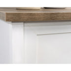 Cottage Road Storage Credenza Wh