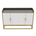 Modern Kitchen Buffet Storage Cabinet with Metal Legs