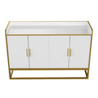 Modern Kitchen Buffet Storage Cabinet with Metal Legs
