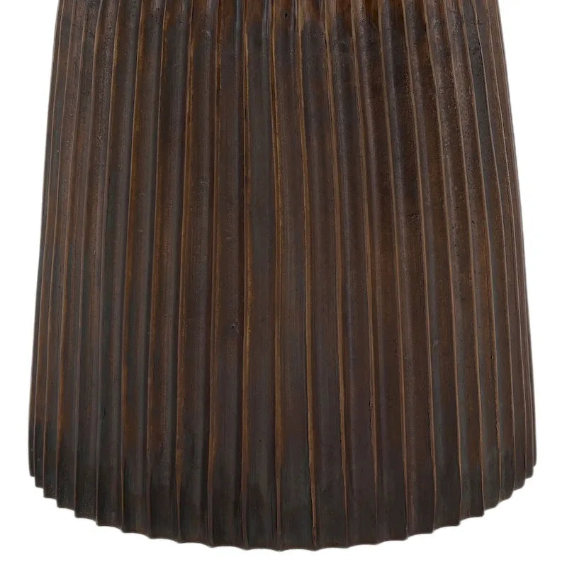 Abbey Aluminum Bistro Table, Bronze