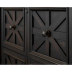 Traditional Wood Lateral File, Storage File Drawer, Office File Drawer, Fully Assembled Dark Brown
