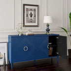 Stylish and Functional 4-Door Storage Cabinet