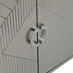 Stylish and Functional 4-Door Storage Cabinet