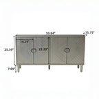 Stylish and Functional 4-Door Storage Cabinet