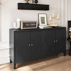 Accent Cabinet 4 Door Wooden Cabinet Sideboard Buffet Storage Cabinet