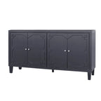Accent Cabinet 4 Door Wooden Cabinet Sideboard Buffet Storage Cabinet