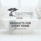 ToiletTree Products Deluxe Bamboo Freestanding 4-Tier Bathroom Organizing Shelf, Bathroom Organizer with Storage Shelves