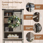 Farmhouse Over The Toilet Storage Cabinet, Cabinet Over Toilet