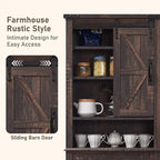 Farmhouse Over The Toilet Storage Cabinet, Cabinet Over Toilet