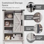 Farmhouse Over The Toilet Storage Cabinet, Cabinet Over Toilet