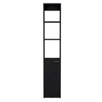 Bathroom Storage Cabinet with one Doors, Tall Bathroom Cabinet with 6 Shelves, for Bathroom, Living Room, Kitchen