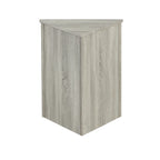 Bathroom Storage Cabinet with Adjustable Shelves Freestanding Floor Cabinet - 17.2L x 17.2W x 31.5H