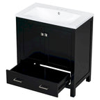 Bathroom Storage Cabinet with 2 Doors and a Drawer