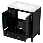 Bathroom Storage Cabinet with 2 Doors and a Drawer