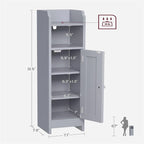 Small Bathroom Storage Corner Floor Cabinet