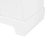 Storage Cabinet with 2 Doors and 4 Drawers