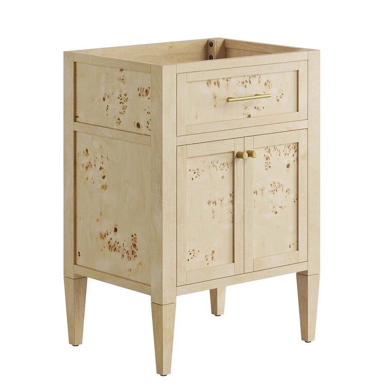 Elysian 24 Wood Bathroom Vanity Cabinet (Sink Basin Not Included)