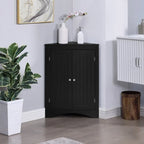 sideboard cabinet,corner cabinet,Bathroom Floor Corner Cabinet with Doors and Shelves, Kitchen, Living Room