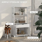 Farmhouse Bathroom Floor Cabinet