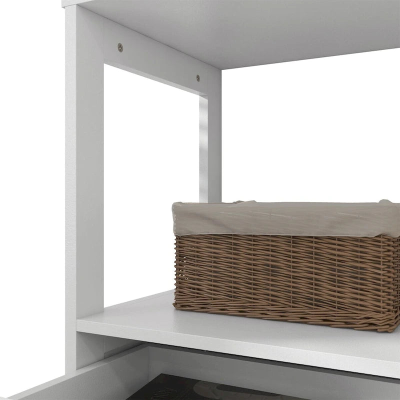 Farmhouse Bathroom Floor Cabinet