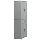 Bathroom Storage Cabinet with Doors and Drawer,Multiple Storage Space