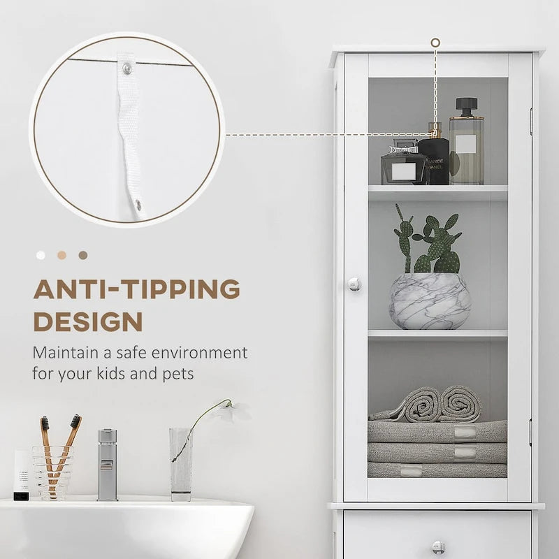 Bathroom Storage Cabinet, Tall Bathroom Cabinet