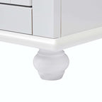 Bathroom Tall Storage Cabinet with Two Drawers