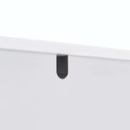 Bathroom Tall Storage Cabinet with Two Drawers