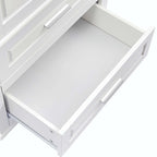 Bathroom Tall Storage Cabinet with Two Drawers