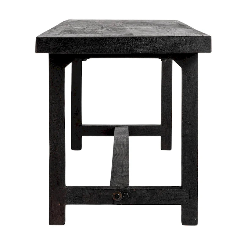 Elegant Acacia Trestle Bench
