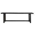 Elegant Acacia Trestle Bench