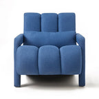Modern Upholstered accent chair, Comfortable Linen Fabric with a pillow for Living room,bedroo,mLinen