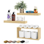 Sorbus Floating Shelves for Wall Set of 3 - 16 L X 5.5 W X 7.75H