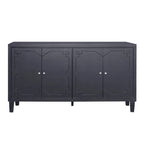 4 Door Wooden Cabinet Sideboard for Living Room