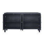 4 Door Wooden Cabinet Sideboard for Living Room