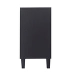 4 Door Wooden Cabinet Sideboard for Living Room