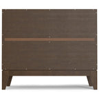 WYNDENHALL Pearson SOLID HARDWOOD 38  Wide Rectangle Modern 2 Door Sideboard Buffet/Storage Cabinet in Walnut Brown